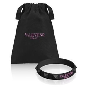 Valentino beauty black spiked bracelet